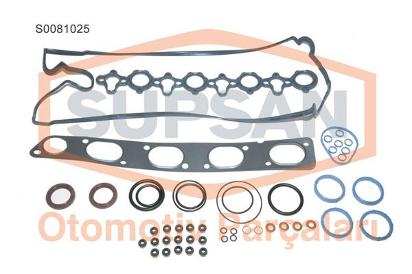 SUPSAN S0081025 | Üst Takım Contası Subap Lastikli Silindir Kapaksız Master 2.5 DCI 16V (G9u)