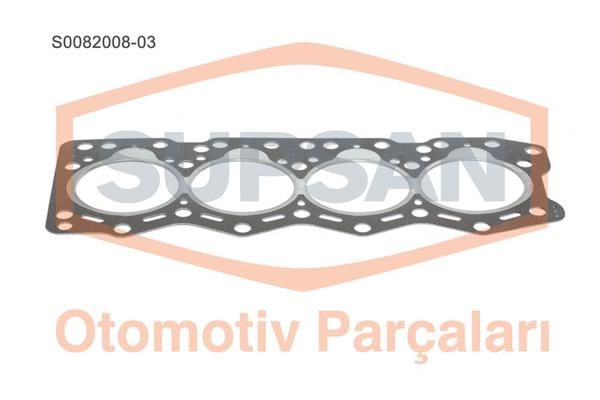 SUPSAN S0082008-03 | Conta Silindir Kapak 1.8mm (Fiat: Ducato / Peugeot: Boxer / Citroen: Jumper 2.5Td)