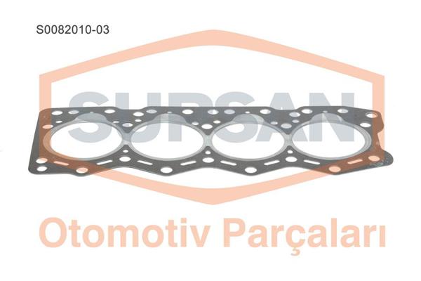 SUPSAN S0082010-03 | S008201003 / Silindir Kapak Contası Ducato Boxer Jumper Movano Master Daily 2,8 1,80mm
