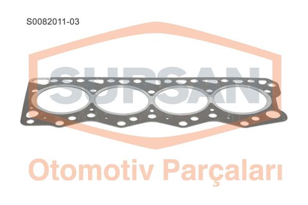 SUPSAN S0082011-03 | Silindir Kapak Contası Boxer Jumper Ducato 00-06 Master S9w 94.40mm 3 Centik 2.8Td/Hdı