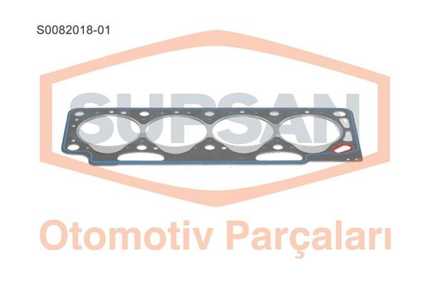 SUPSAN S0082018-01 | Silindir Kapak Contası 1 Centik Kangoo Express R19 1,9D F8q (Eski Motor)