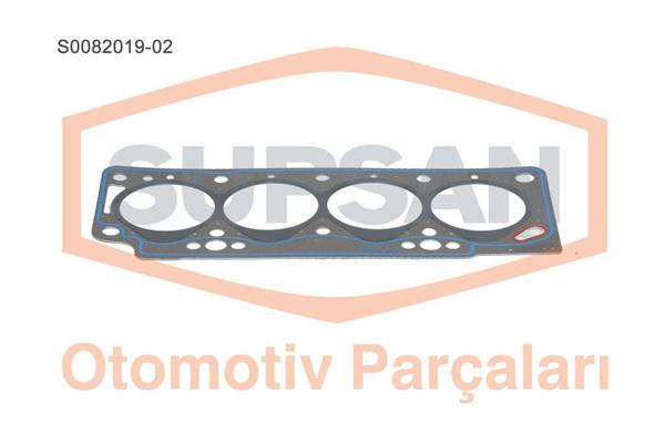SUPSAN S0082019.02 | Silindir Kapak Contası Saclı Klıngrıt 2 Centık (Renault: Kangoo 1.9D F8q Ym)