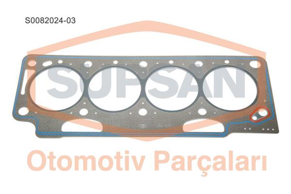 SUPSAN S0082024-03 | S008202403 / Silindir Kapak Contası Kangoo Megane Laguna Traffic Master 1,9Dci 7mm F9