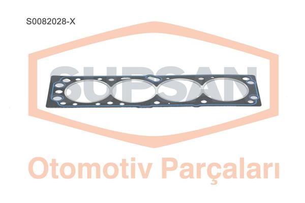 SUPSAN S0082028-X | Silindir Kapak Contası Astra Classic/F/G/Vectra B/Corsa B/Zafira/Tigra 1.6 16V 1.40mm