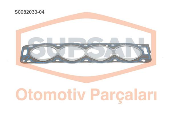 SUPSAN S0082033-04 | Silindir Kapak Contası Partner Berlingo Boxer Jumper P405 P205 Xud9 1.9D (83mm)