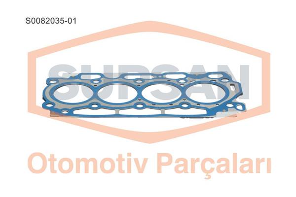 SUPSAN S0082035-01 | S008203501 / Silindir Kapak Contası P206 P207 P307 P308 P5008 P407 C4 Berlingo