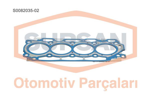 SUPSAN S0082035-02 | Silindir Kapak Contası Mls 3 Centik 206 307 406 Dv6 1.6 HDI 16V Ford Focus Cmax 1.6 TDCI