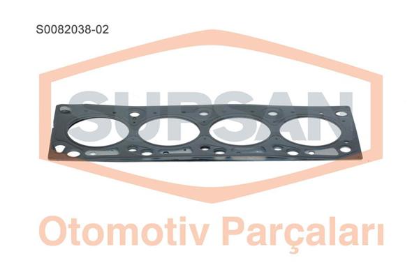 SUPSAN S008203802 | Silindir Kapak Contası Ford Connect 1.8 TDCI 02-13 Focus 1.8 TDCI 98-04 2 Çentik Mls