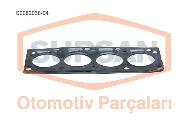 SUPSAN S008203804 | Silindir Kapak Contası 4 Tırnak 1,30mm Ford Connect/Focus 1.8 TDCi BHDA/BHDB 98>13