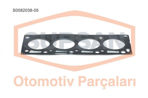 SUPSAN S0082038-05 | Silindir Kapak Contası 1,35mm 5 Centık Connect 1.8 TDCI 02-13 Focus 1.8 TDCI 98-04