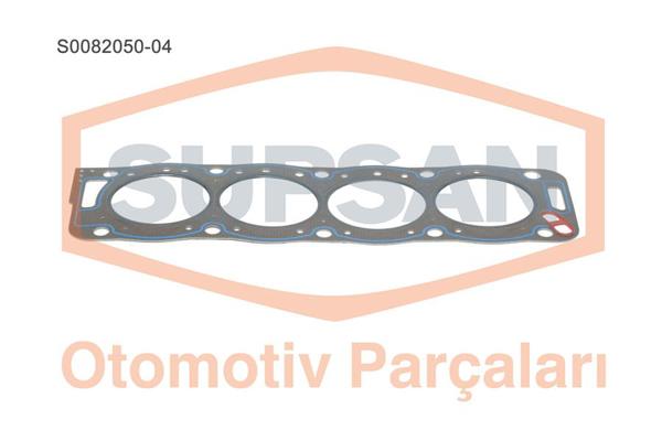 SUPSAN S0082050.04 | Silindir Kapak Contası Saclı Klıngrıt 4 Centık (Peugeot: Partner 1.9D Xud9te / Tf)