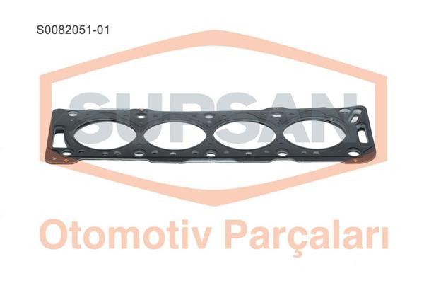 SUPSAN S0082051-01 | Silindir Kapak Contası Mls 1 Centık (Peugeot: Partner 1.9D Dw8)