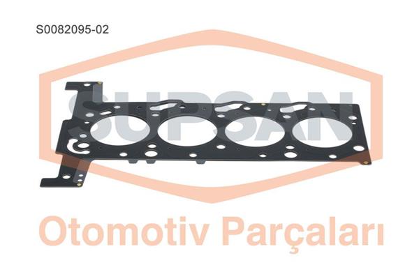 SUPSAN S0082095-02 | S008209502 / Silindir Kapak Contası 2 Tırnak (1,15mm) Transit V347 2,2 TDCI 06>14 Euro5