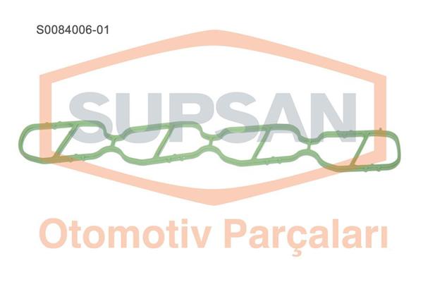 SUPSAN S0084006.01 | Conta Manifold Emme Silikon (Fiat: Doblo Palio Albea 1.3 JTD 16V Opel: Astra Corsa)
