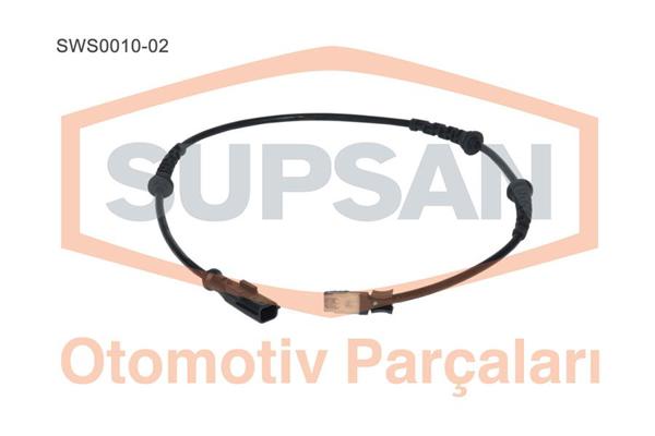 SUPSAN SWS0010-02 | ABS Hız Sensörü (Renault: Clio III 1.5 DCI / Dacia: Logan 1.5 DCI-Ogan-Sandero)