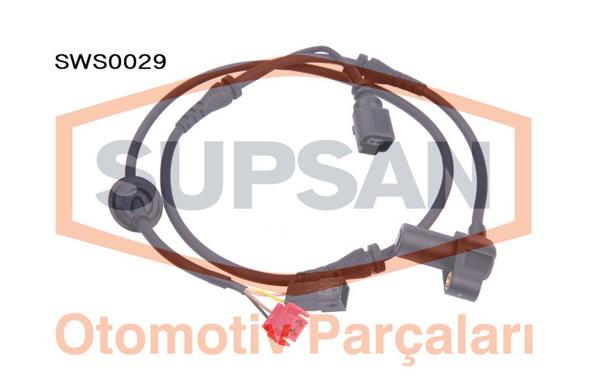 SUPSAN SWS0029 | ABS Sensörü Volkswagen Golf IV Caddy III Passat 1.8T 20V 1.9 TDI 2.0 TDI