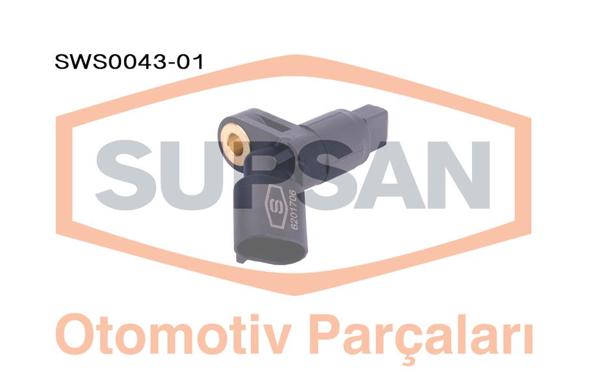 SUPSAN SWS004301 | ABS Sensörü Volkswagen Golf III-IV Bora Caddy II Passat Polo 99-Ahw Akq Ape Axp Bca