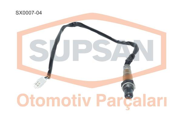 SUPSAN SX000704 | Oksijen (Lambda) Sensörü Toyota Corolla 14 16 16V Vvt-I 3Zz-Fe 4Zz-Fe (540 mm)