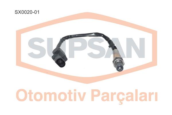 SUPSAN SX002001 | Oksijen (Lambda) Sensörü (On) Volkswagen Golf V Jetta 14 TSI 14 FSI Cax Cav Cth Cnw Ctk Bkg Bln