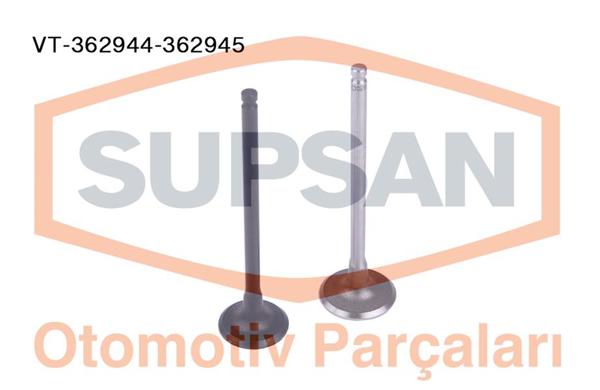 SUPSAN 362944-362945 | Takım Subap (12V) Peugeot 208 10I VTI 12V Eb0 Eb0f