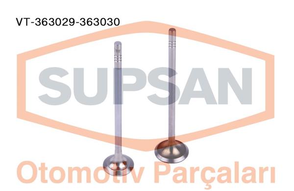 SUPSAN 363029-363030 | Takım Subap (8V) Golf VII Polo Touran A3 Leon Yeti Octavia 12 TSI 15-Cyv Cjz