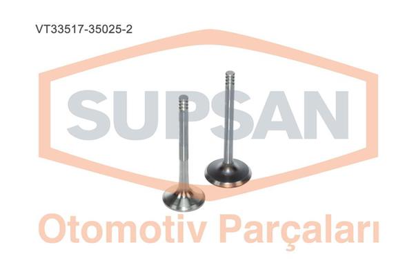 SUPSAN 33517-35025-2 | Takım Subap (10V) Volkswagen Transporter T5 25 TDI Axd Axe (5 Silindir)