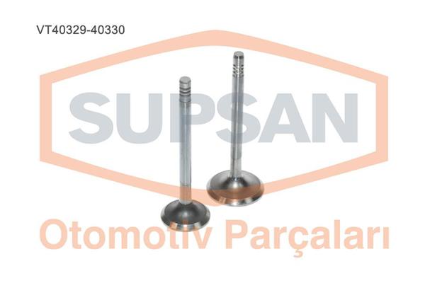SUPSAN 40329-40330 | Takım Subap (8V) Peugeot J9 25 D Xd3 (Kalın) (Yesıl)