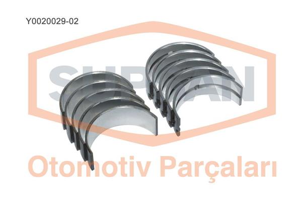 SUPSAN Y0020029-02 | Ana Yatak 050 307-206-207-C1-C2-C3-Xsara-Fıe 1.4-1.6Hdi-TDCI 16V Prt-Brl 1.6Hdi