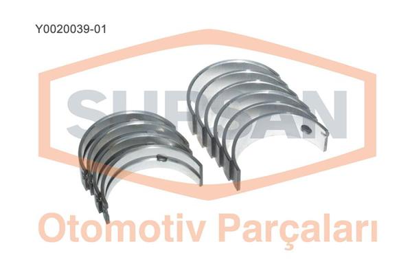 SUPSAN Y0020039-01 | Y002003901 / Ana Yatak (0,30 Farklı) Berlingo/C2/C3/C4/206/207/306/Xsara 1.6 16V/1.5D