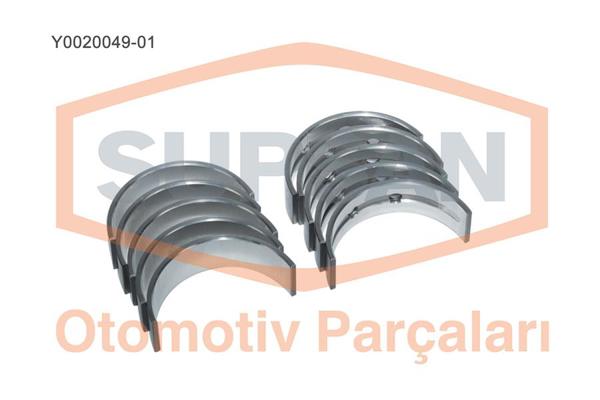 SUPSAN Y0020049.01 | Ana Yatak 025-(Toyota: Corolla 07 > 11 Auris 07 > 11 1.4 D4d 16V) Dizel