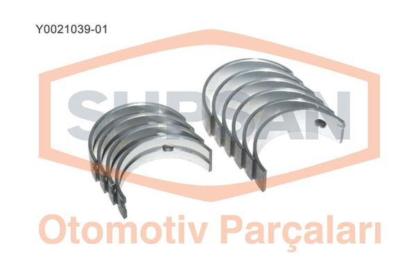 SUPSAN Y002103901 | Kol Yatak Deliksiz 0.30 Peugeot 106 206 306 307 Partner 1.6 16V Tu5jp4