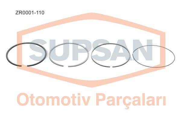 SUPSAN ZR0001-110 | Segman Std Connect 1.8 TDCI 110Hp Adet | 4 Adet