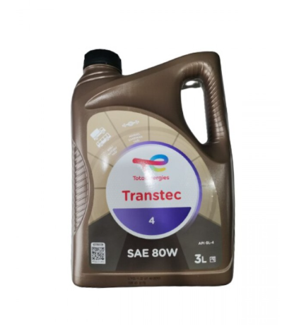 TOTAL 229372 | Şanzıman Yağı Transtec 4 Sae 80W 5B 3 Litre Tot Tr | 5 Adet