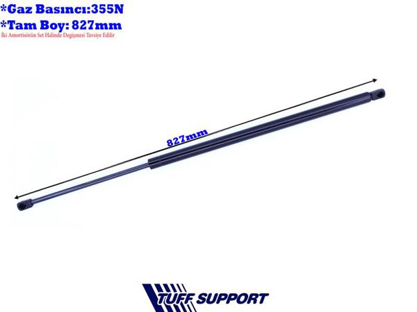 TUFFSUPPORT 610102 | Bagaj Amortisörü Tigra