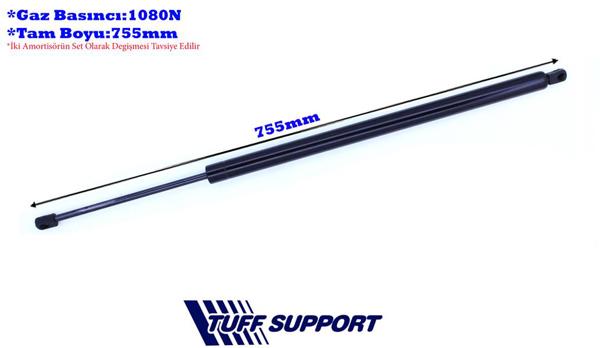 TUFFSUPPORT 610208 | Bagaj Amortisörü 04-Transporter.T5-Multıvan