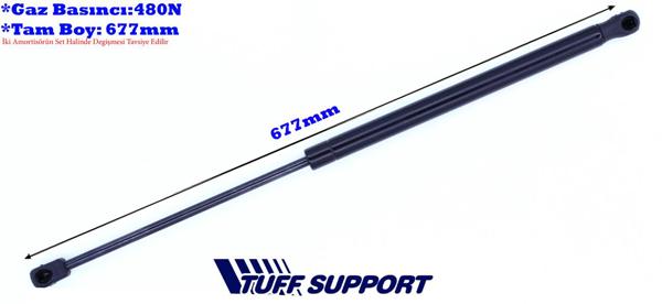 TUFFSUPPORT 610507 | Bagaj Amortisörü Connect
