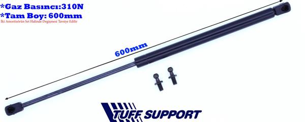 TUFFSUPPORT 611171 | Bagaj Amortisörü Kartal.Slx