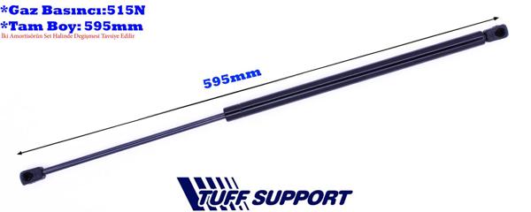 TUFFSUPPORT 611251 | Bagaj Amortisörü Megane Scenic 99-02 97-03