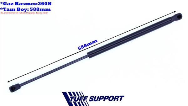 TUFFSUPPORT 611316 | Motor Kaput Amortisörü Duster