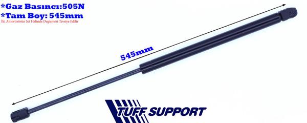 TUFFSUPPORT 611914 | Bagaj Amortisörü Megane II Sw Km