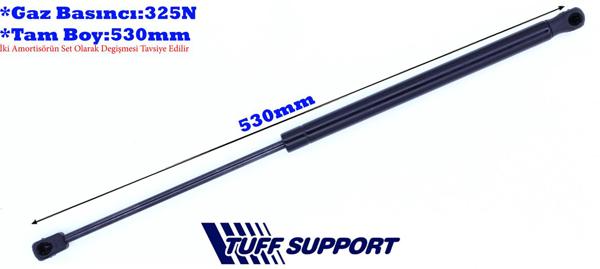 TUFFSUPPORT 612078 | Bagaj Amortisörü 10 > Polo Hb Gazlı