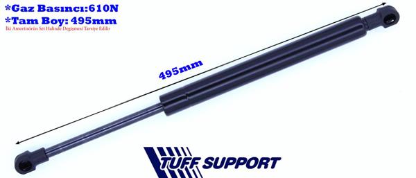TUFFSUPPORT 612675 | Bagaj Amortisörü Renault Laguna III 07-
