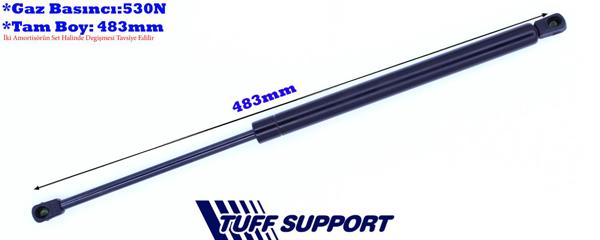 TUFFSUPPORT 612807 | Bagaj Amortisörü 04-Focus.II Hb