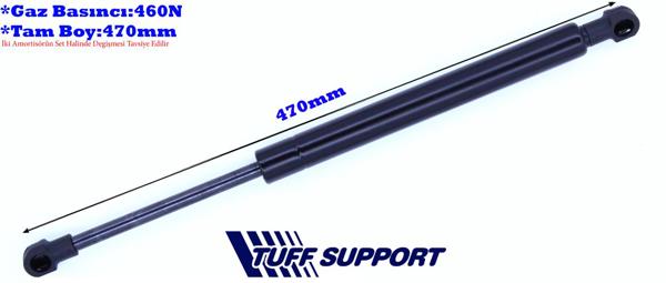 TUFFSUPPORT 612945 | Bagaj Amortisörü Megane Sw 99-02 Megane Sw 96 >