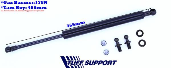 TUFFSUPPORT 612985 | Bagaj Amortisörü 92-96 Civic Hb