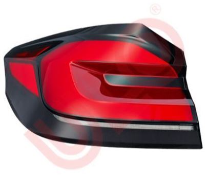 ULO 1203001 | Stop Komple BMW G30 G38 F90 LCI Dış Sol Füme Çerçeve