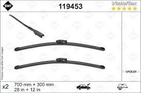 VALEO 119453 | Silecek Süpürgesi Ön Takım Clio V 06.2019> 700/300 mm