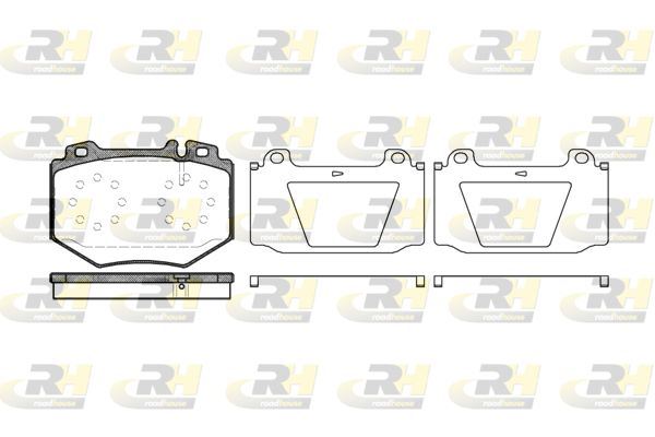 ROADHOUSE 21065.00 | Fren Balatası S CLAss W220 10 98-09 05 Xx