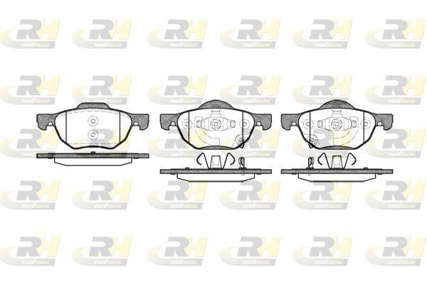 ROADHOUSE 21068.02 | Fren Balatası Accord VIII Cl_. Cm_ 02 03-06 08