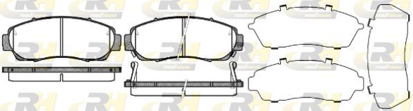 ROADHOUSE 21171.12 | Fren Balatası CRV III 01 07 -